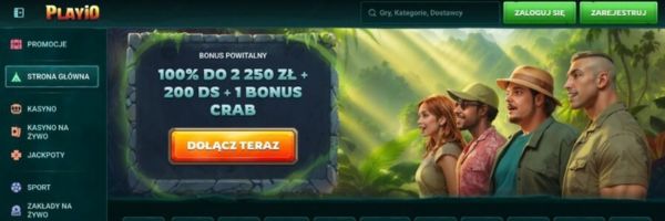 Playio Casino bonus mobilny